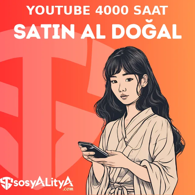 youtube 4000 saat izlenme satin al ucuz