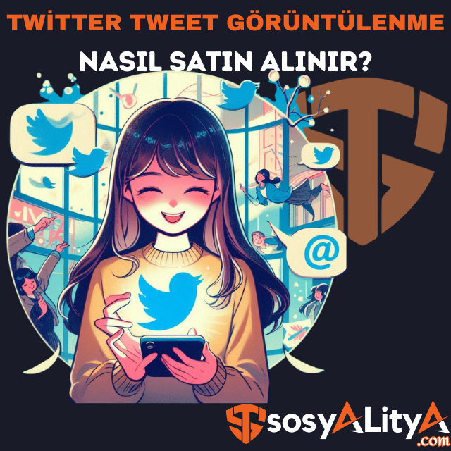 twitter tweet görüntülenme satın al
