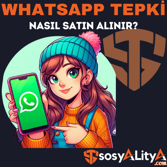 whatsapp tepki satın al